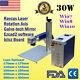 Usa! 30w Split Fiber Laser Marking Machine, Raycus Laser & Rotation Axis, Fda