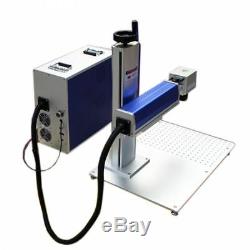 USA 50W Split Fiber Laser Marker Machine Marking Engraver Ratory Axis FDA