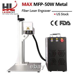 USA 50W Split Fiber Laser Marking Machine with MAX Laser Steel Engraver FDA