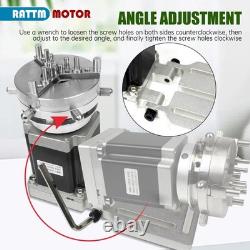 USA? D69 Rotary Axis with 83mm Chuck for Ring Jewelry Fiber Laser Marking Machine