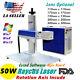Usa Fda 50w Split Fiber Laser Marking Engraving Engraver Machine + Rotary Axis