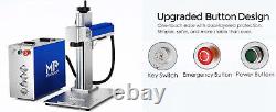 USA Monport 50W 8 x 8 Fiber Laser Engraver Steel Gold Marking Machine Raycus