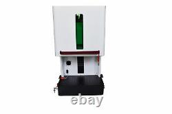 USA Stock Enclosed 20W Fiber Laser Marking Machine Laser Engraver sign label