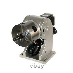 USA Stock Fiber laser marking machine 50W engraving Laser Focus + Rotary Axis