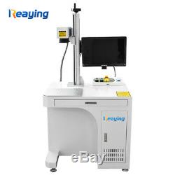 USB 50W Fiber Laser Marking Machine Laser Engraver Metal Marking with Computer