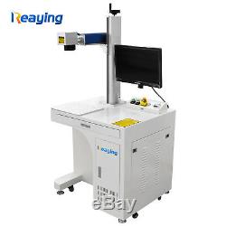 USB 50W Fiber Laser Marking Machine Laser Engraver Metal Marking with Computer