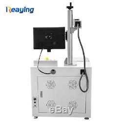 USB 50W Fiber Laser Marking Machine Laser Engraver Metal Marking with Computer