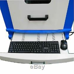 USB 50W fiber laser metal marking machine with enclosed cover deep engraving