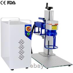 USRaycus 50W Portable Fiber Laser Marking Machine Metal Engraver Lightburn FEDEX