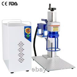 USRaycus 50W Portable Fiber Laser Marking Machine Metal Engraver Lightburn FEDEX