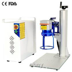 USRaycus 50W Portable Fiber Laser Marking Machine Metal Engraver Lightburn FEDEX