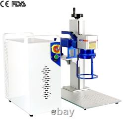 USRaycus 50W Portable Fiber Laser Marking Machine Metal Engraver Lightburn FEDEX