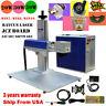 Us 20with 30with 50w Split Fiber Laser Marking Machine Raycus Laser + Rotation Axis
