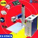 Us 30w Split Fiber Laser Marking Machine, Raycus Laser + Rotation Axis Fda