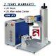 Us 50w Fiber Laser Jpt Laser Engraver With Rotary Laser Marking Machine 175lens