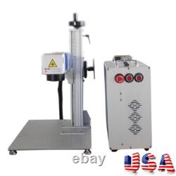 US-50W Split Fiber Laser Marking Machine JPT Laser + Rotation Axis, FDA