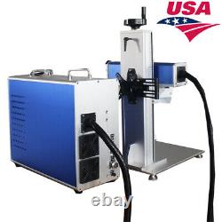 US-50W Split Fiber Laser Marking Machine for Laser Engraving, JPT Laser, FDA