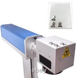 US 60W JPT M7 Auto Focus Fiber Laser Marking Machine Engraving Lightburn Ezcad2