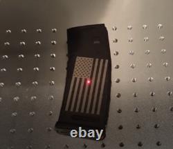 US JPT 50W Split Fiber Laser Marking Machine Laser Engraver with Rotary Axis FDA