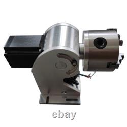 US JPT 50W Split Fiber Laser Marking Machine Laser Engraver with Rotary Axis FDA