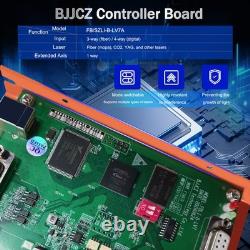 US Raycus 50W Portable Fiber Laser Marking Machine Desktop Metal Engraver Rotary