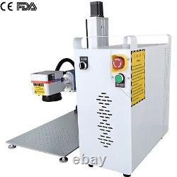 US STOCK 200W Fiber Laser Marking Machine Laser Metal Engraver Marker Engraving
