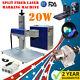Us Stock 20w Split Fiber Laser Marking Engraving Machine Rotary Axis Include Fda