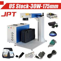 US Stock 30W JPT Fiber Laser Marking Machine 175x175mm FDA&CE Laser Engraving
