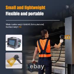 US Stock 50W Handheld Fiber Laser Engraver Laser Marking Machine with 100mm Lens