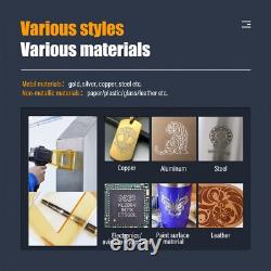 US Stock 50W Handheld Fiber Laser Engraver Laser Marking Machine with 100mm Lens