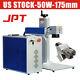 Us Stock 50w Jpt Fiber Laser Marking Machine 80mm Rotary 175mm Lens Fda Engraver
