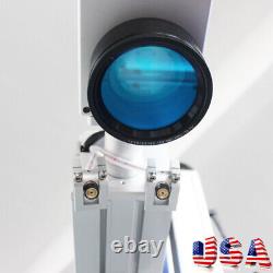 US Stock-50W Split Fiber Laser Marking Machine JPT Laser + Rotation Axis, FDA
