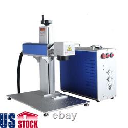 US Stock 50W Split Fiber Laser Marking Machine Laser Engraving, JPT Laser