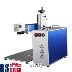 US Stock 50W Split Fiber Laser Marking Machine Laser Engraving, JPT Laser