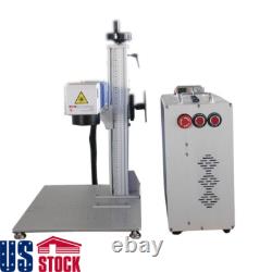 US Stock 50W Split Fiber Laser Marking Machine Laser Engraving, JPT Laser