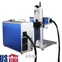 US Stock 50W Split Fiber Laser Marking Machine Laser Engraving, JPT Laser