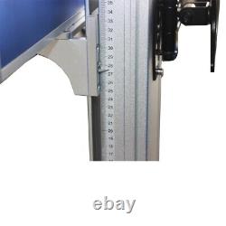 US Stock 50W Split Fiber Laser Marking Machine Laser Engraving Rotation Axis JPT