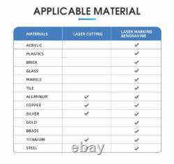 US Stock 60W JPT MOPA M7 Laser Engraver Machine Fiber Laser Marker D80 Rotary