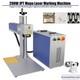 Us Stock Jpt 200w Mopa E2 Fiber Laser Marking Machine Laser Engraver Rotary Axis
