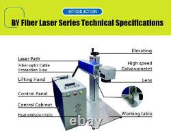 US Stock JPT 50W Fiber Laser Marking Machine 175x175mm Laser Engraving Machine
