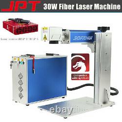 US Stock JPT LP 30W 2.8X2.8in Fiber Laser Marking Machine Metal Engraver EzCad2