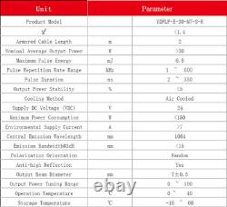 US Stock JPT LP 30W 2.8X2.8in Fiber Laser Marking Machine Metal Engraver EzCad2