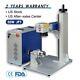 Us Stock Sfx Fiber Laser Engraver 50w Jpt Mopa Laser Marking For Metal D80rotary