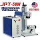 Us Stock Sfx Fiber Laser Marking Machine 50w Jpt 175x175mm Lens 80mm Rotary Axis