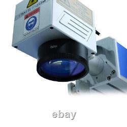 US Stock Used 110110mm Lens Fiber Laser Marking Machine Engraver, M85 Thread