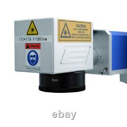 US Stock Used 110110mm Lens Fiber Laser Marking Machine Engraver, M85 Thread