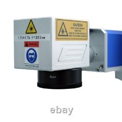 US Stock Used 220220mm Lens Fiber Laser Marking Machine Engraver, M85 Thread