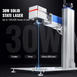 Uimoso Fiber Laser Marking Machine 30W LightBurn Compatible Fiber Laser Engraver