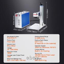 Uimoso Fiber Laser Marking Machine 30W LightBurn Compatible Fiber Laser Engraver