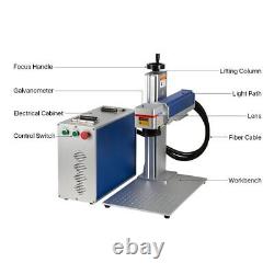 Ultrarayc 30W Fiber Laser Marking Machine with Raycus laser source 175175mm